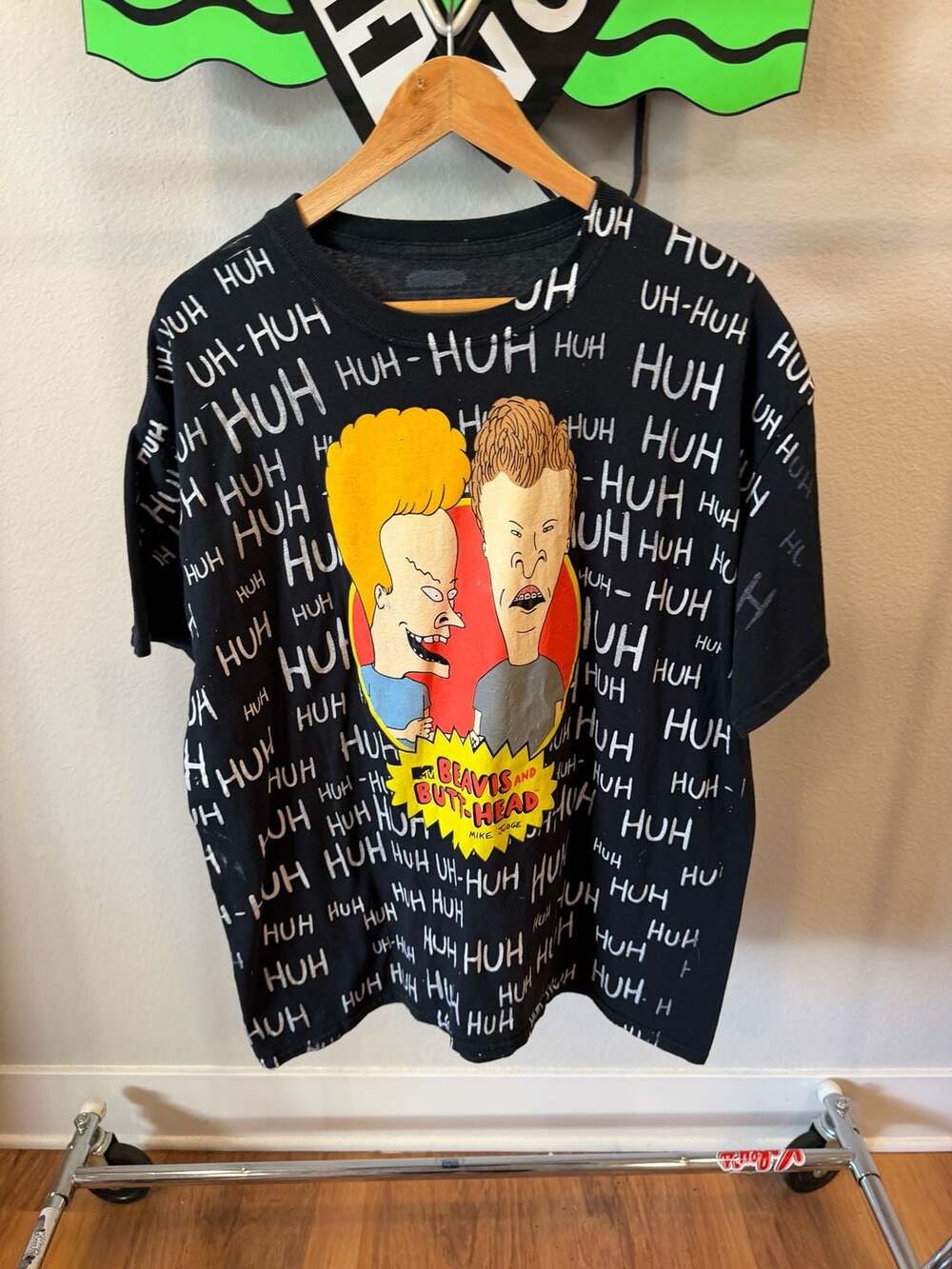 MTV Beavis and Butt-Head AOP 'Huh-Huh' T-Shirt